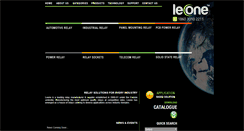 Desktop Screenshot of leonerelays.com