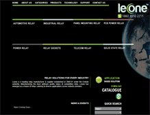 Tablet Screenshot of leonerelays.com